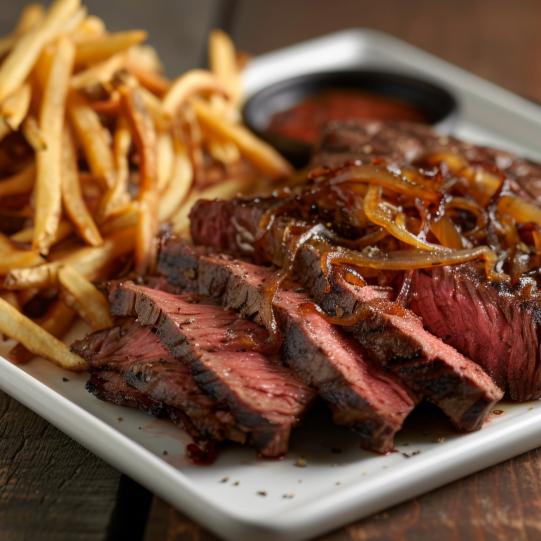 Fry flank steak best sale